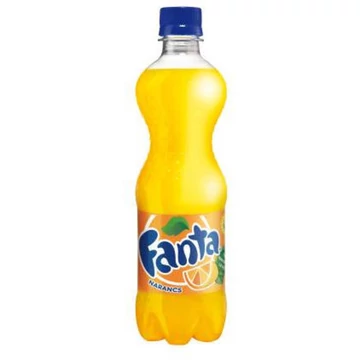 Fanta narancs ízesítésű szénsavas üdítőital 0,5l DRS