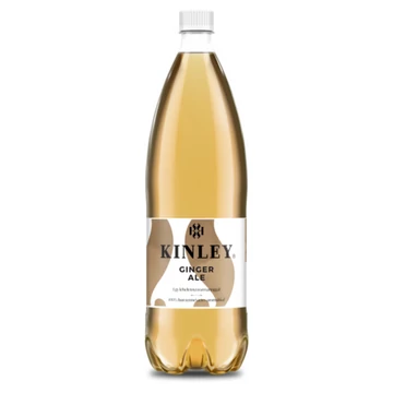 Kinley Ginger gyömbér-rozmaring ízesítésű szénsavas üdítőital 1,5l DRS