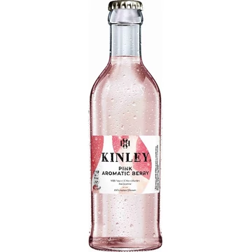 Kinley Pink Berry pirosgyümölcs ízesítésű szénsavas üdítőital 0,25l