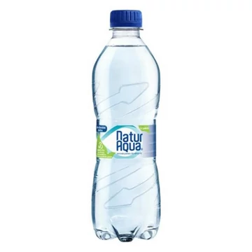 NaturAqua szénsavas ásványvíz 0,5l DRS