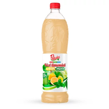 Pölöskei citrom-menta ízű szörp 1l DRS
