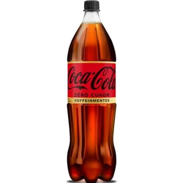 Coca-Cola Zero koffeinmentes szénsavas üdítőital 1l DRS