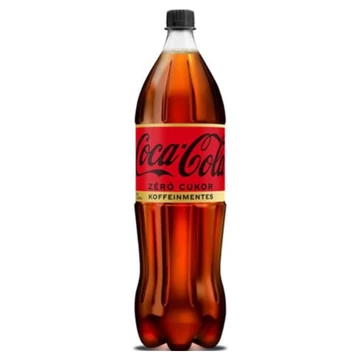 Coca-Cola Zero koffeinmentes szénsavas üdítőital 1l DRS