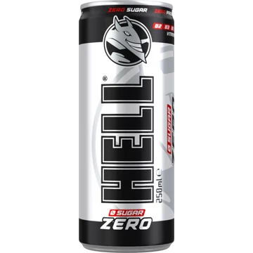 Hell Zero cukormentes dobozos energiaital 0,25l DRS