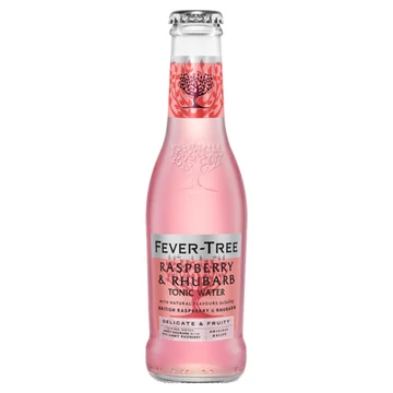 Fever Tree Raspberry Rhubarb málna-rebarbara ízesítésű szénsavas üdítőital 0,2l DRS