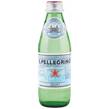 San Pellegrino szénsavas ásványvíz 0,25l DRS