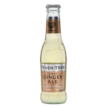Fever Tree Ginger Ale gyömbér ízesítésű szénsavas üdítőital 0,2l DRS