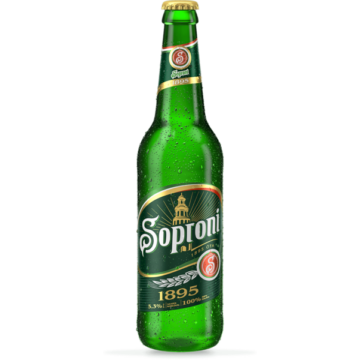 Soproni 1895 palackos sör 0,5l