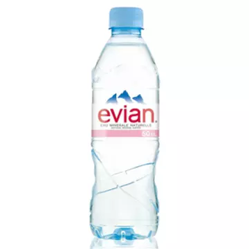 Evian szénsavmentes ásványvíz 0,5l DRS