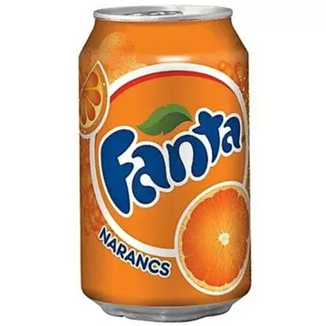 Fanta narancs ízesítésű szénsavas üdítőital 0,33l DRS