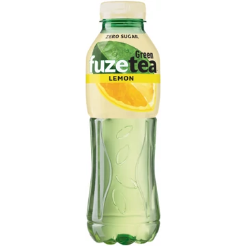 Fuzetea BT Zero citrom-citromfű ízesítésű jeges tea 0,5l DRS