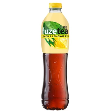Fuzetea BT citrom-citromfű ízesítésű jeges tea 1,5l DRS