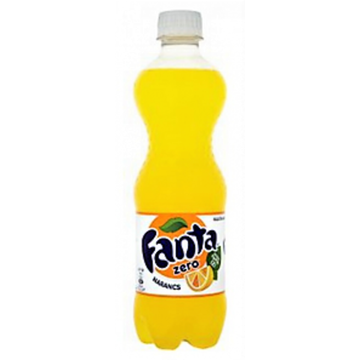 Fanta Zero narancs ízesítésű szénsavas üdítőital 0,5l