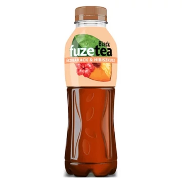 Fuzetea BT barack-rózsa ízesítésű jeges tea 0,5l DRS