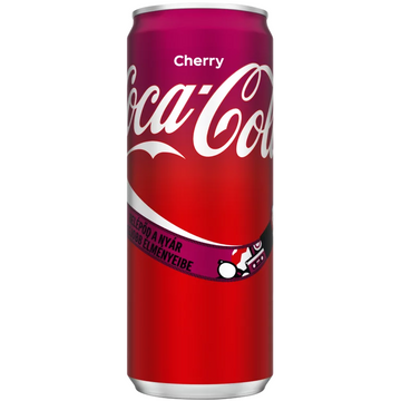 Coca-Cola Cherry Coke szénsavas üdítőital 0,33l